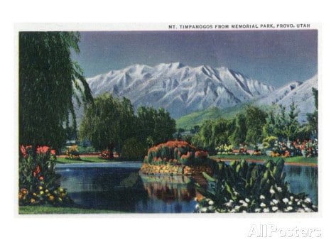 provo-utah-view-of-mount-timpanogos-from-memorial-park-c-1936
