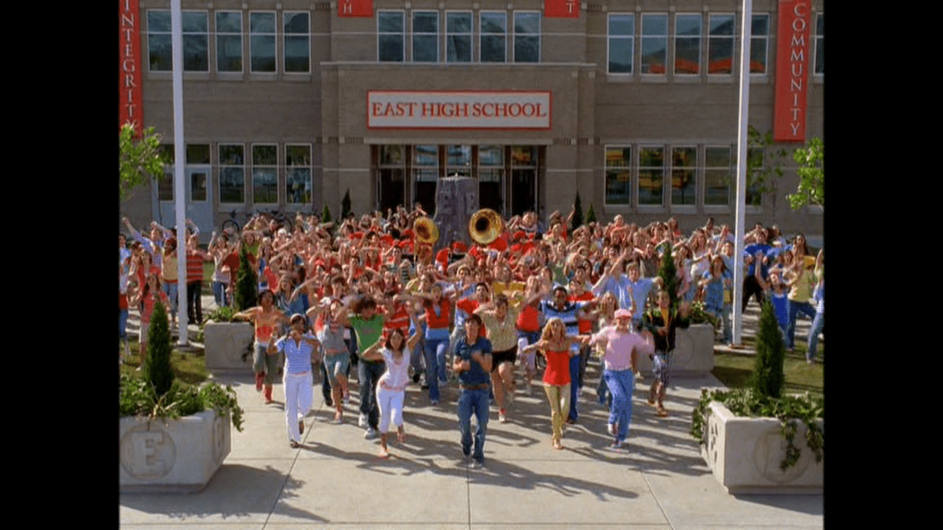 The High School in High School Musical 2 | JacobBarlow.com
