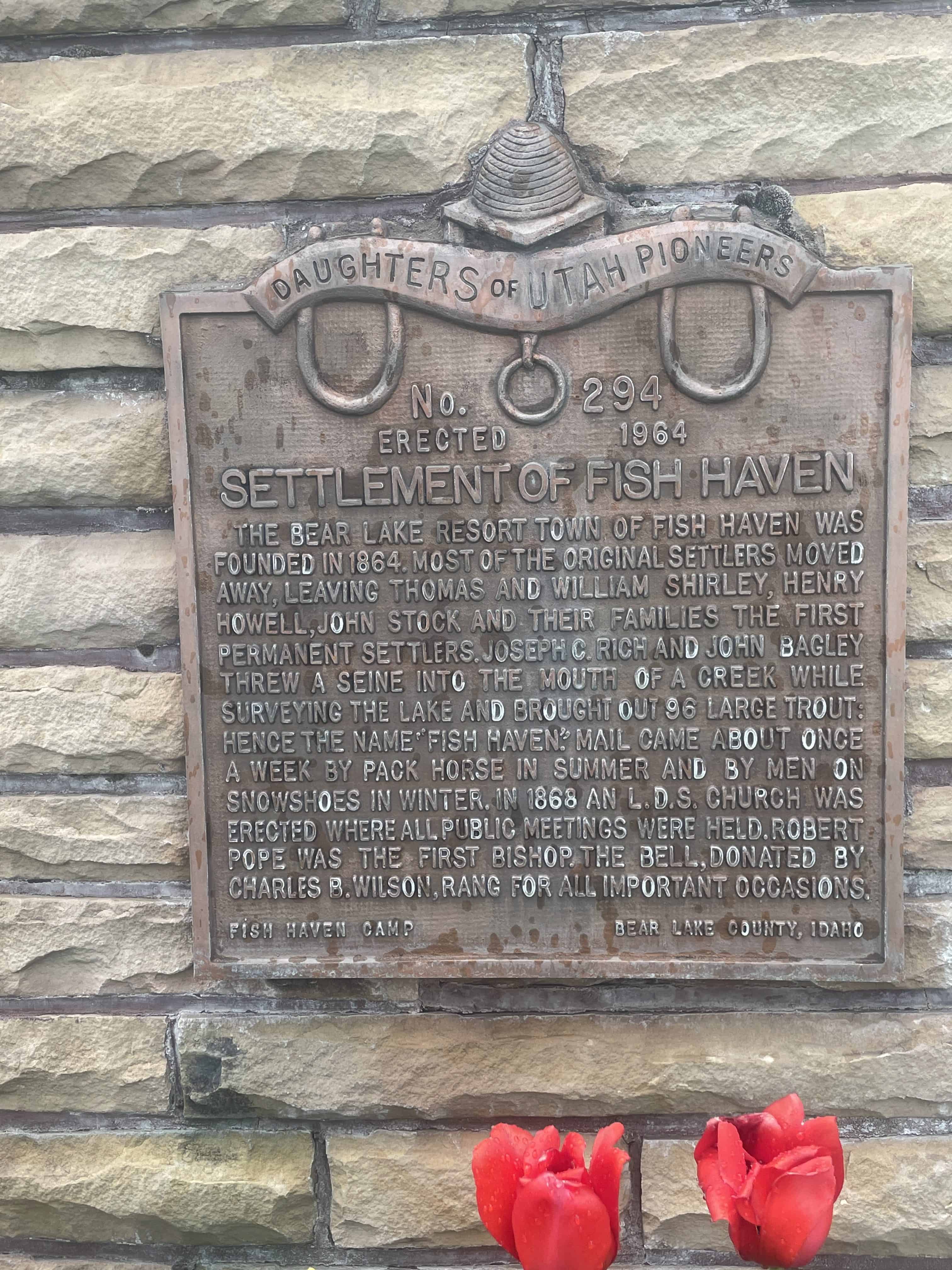 Settlement of Fish Haven